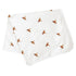 Blossom & Pear Cotton Swaddle - Honey Bee