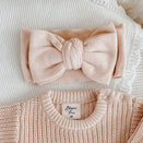 Blossom & Pear Knit Topknot - Pink Lemonade