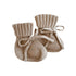 Blossom & Pear Mini Knit Booties - Fawn