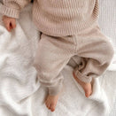 Blossom & Pear Mini Knit Pants - Fawn