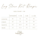 Blossom & Pear Ribbed Knit Romper - Lavender