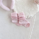 Blossom & Pear Scrunch Socks - Pink