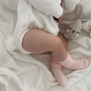 Blossom & Pear Scrunch Socks - Pink