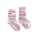 Blossom & Pear Scrunch Socks - Pink