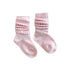 Blossom & Pear Scrunch Socks - Pink