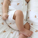 Blossom & Pear Short Sleeve Bamboo Growsuit - Honey Bee