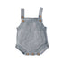Blossom & Pear Singlet Mini Knit Romper - Powder Blue