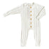 Blossom & Pear Ribbed Knit Romper - Milk