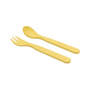 Bobo & Boo Plant-Based Cutlery Set - Yellow