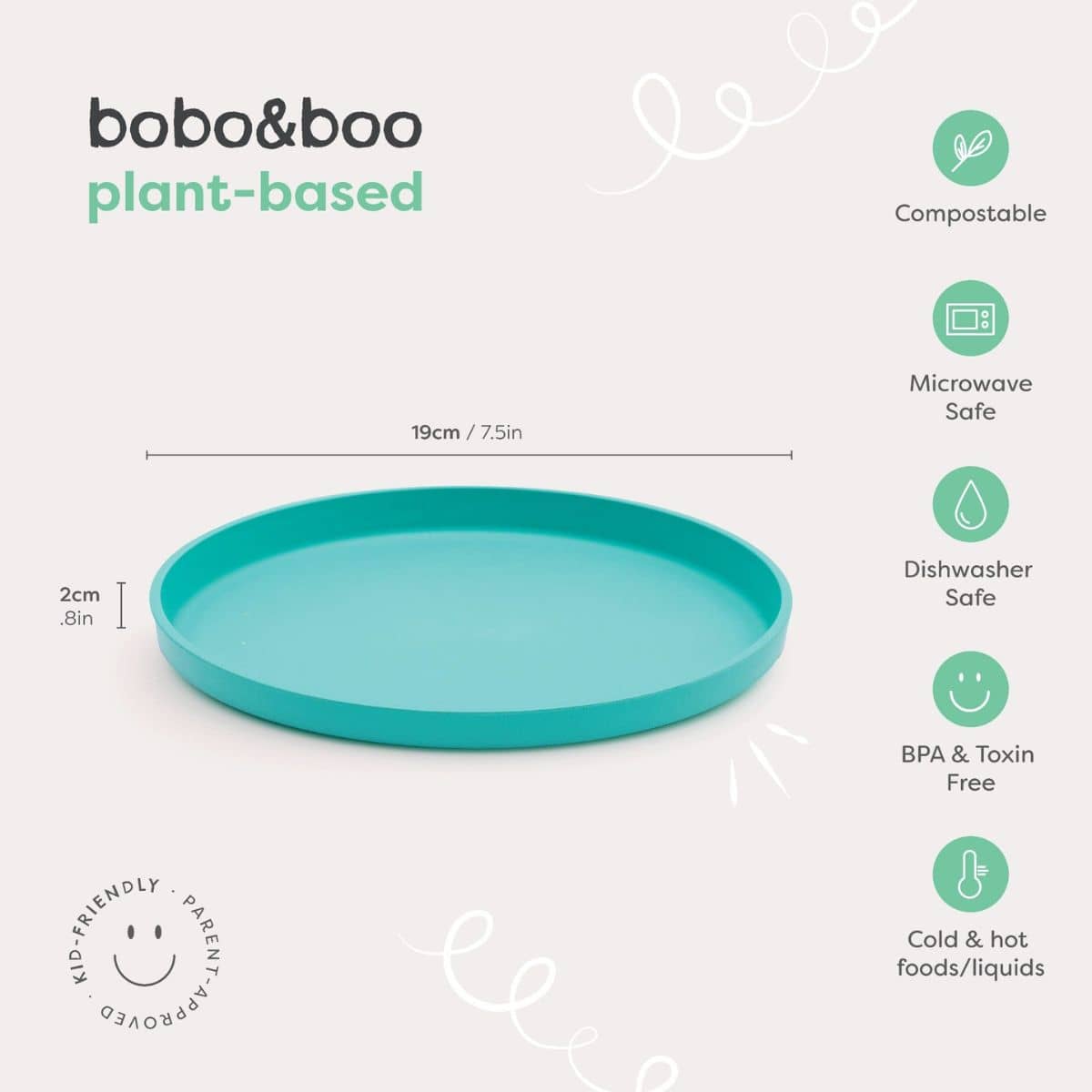 Bobo & Boo Plant-Based Plate