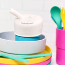 Bobo & Boo Universal Silicone Cup Lid - Sip and Straw