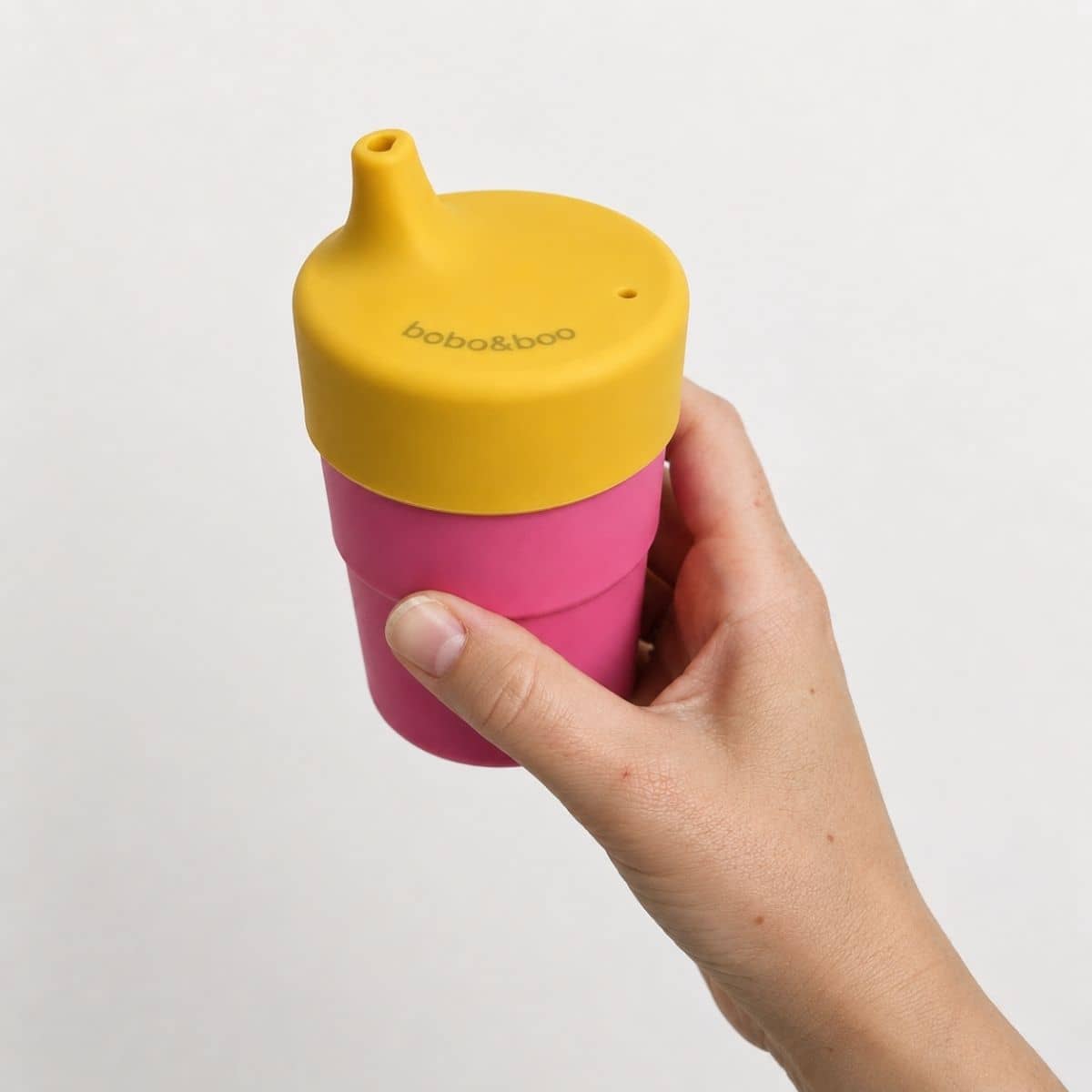 Bobo & Boo Universal Silicone Cup Lid - Sprout - Yellow