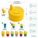 Bobo & Boo Universal Silicone Cup Lid - Sprout