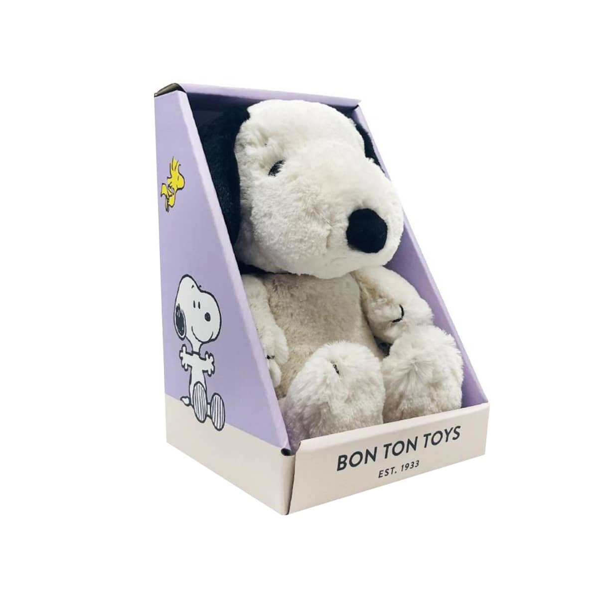 Bon Ton Toys Snoopy Cozy Cream Plush Toy