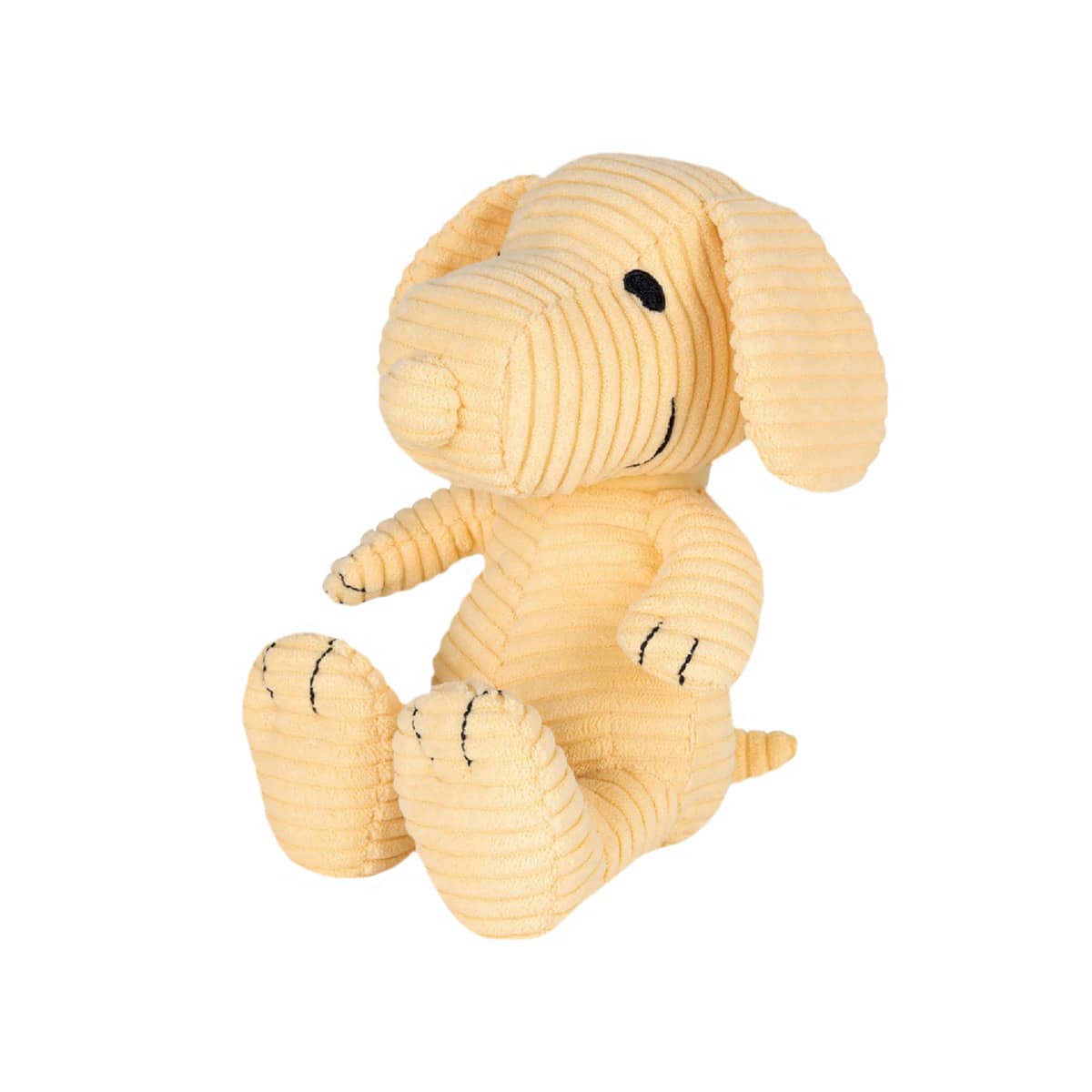 Bon Ton Toys Snoopy ECO Corduroy Plush Toy - Buttercream