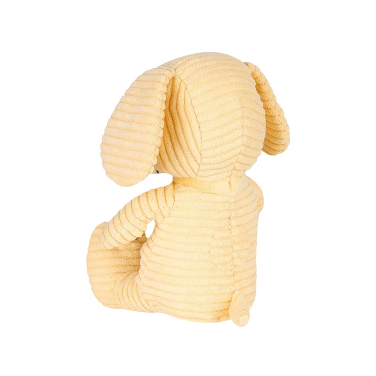 Bon Ton Toys Snoopy ECO Corduroy Plush Toy - Buttercream