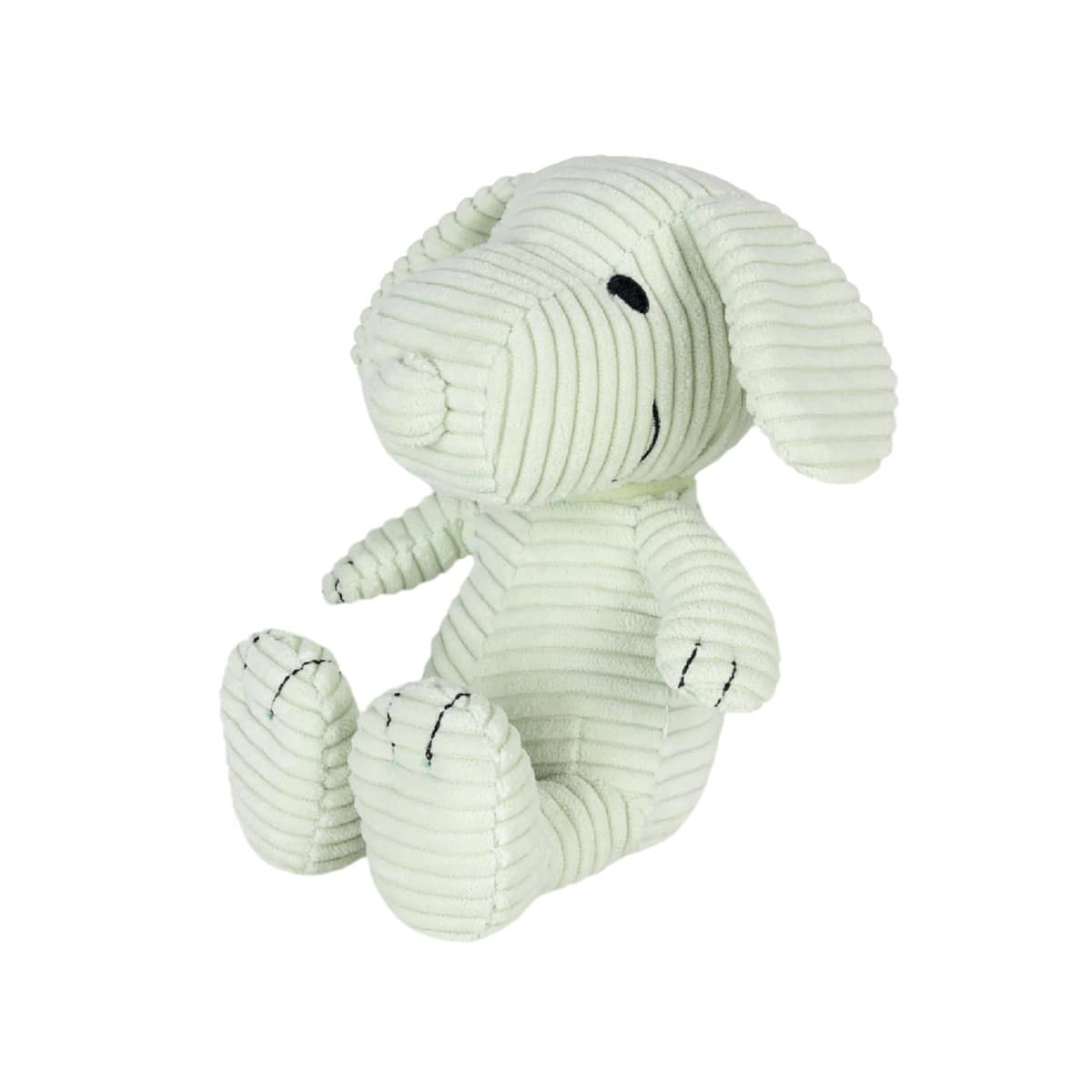 Bon Ton Toys Snoopy ECO Corduroy Plush Toy - Fresh Mint