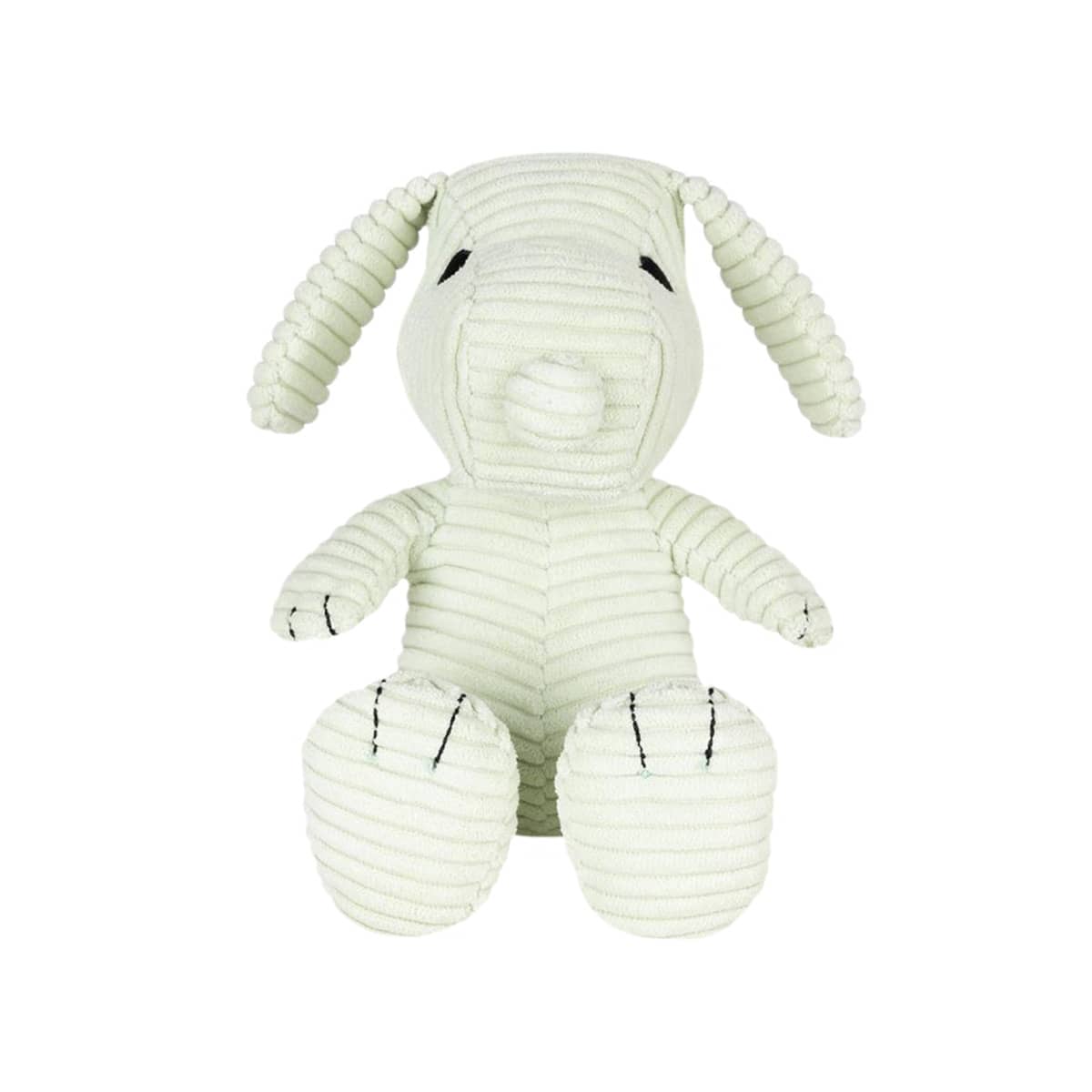 Bon Ton Toys Snoopy ECO Corduroy Plush Toy - Fresh Mint