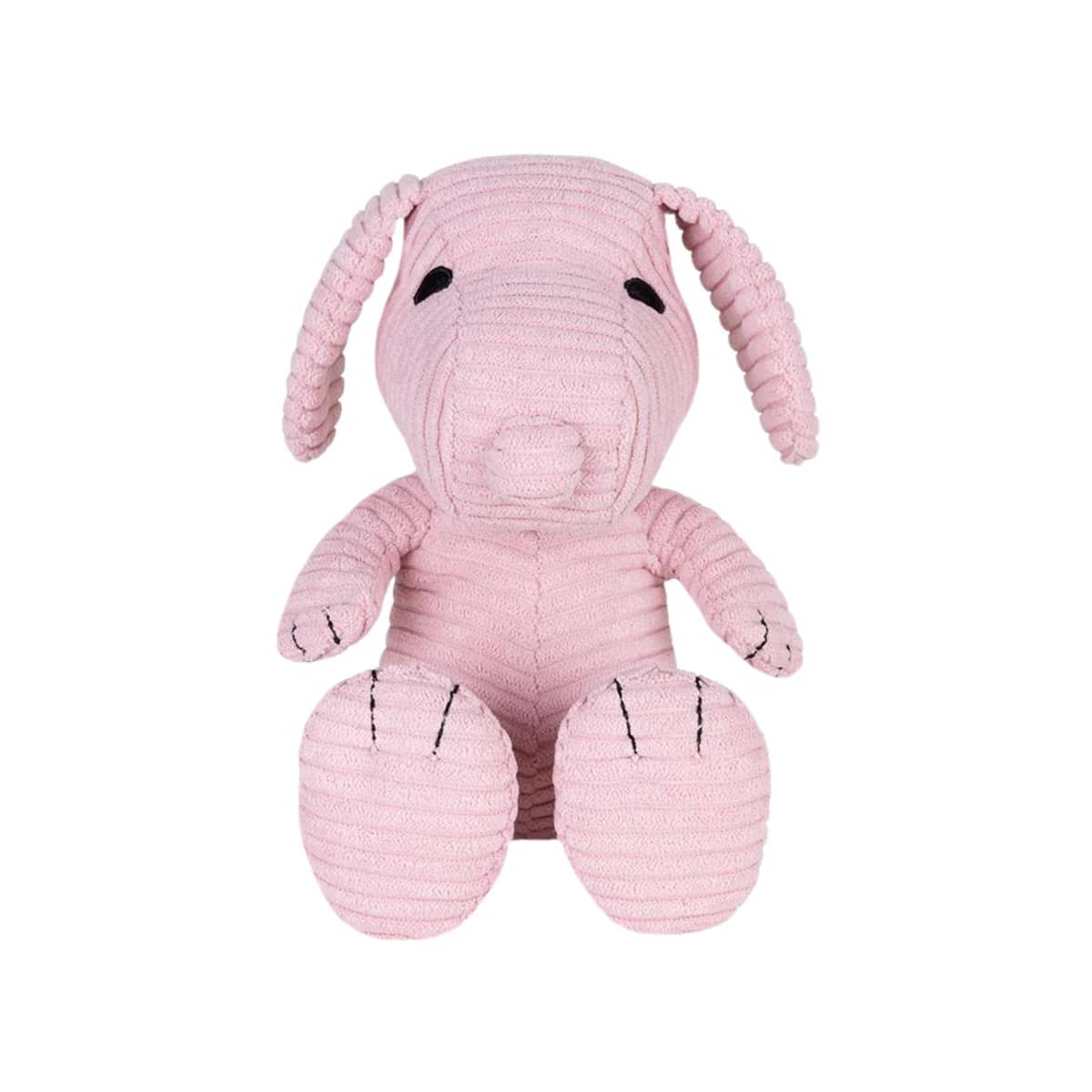 Bon Ton Toys Snoopy ECO Corduroy Plush Toy - Pink