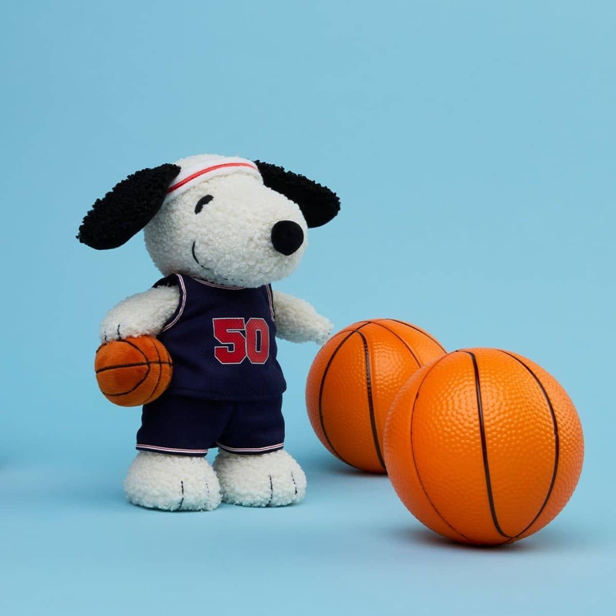 Bon Ton Toys Basketball Snoopy Plush Toy