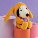 Bon Ton Toys ECO Fuzzy Easter Snoopy Plush Toy - Yellow