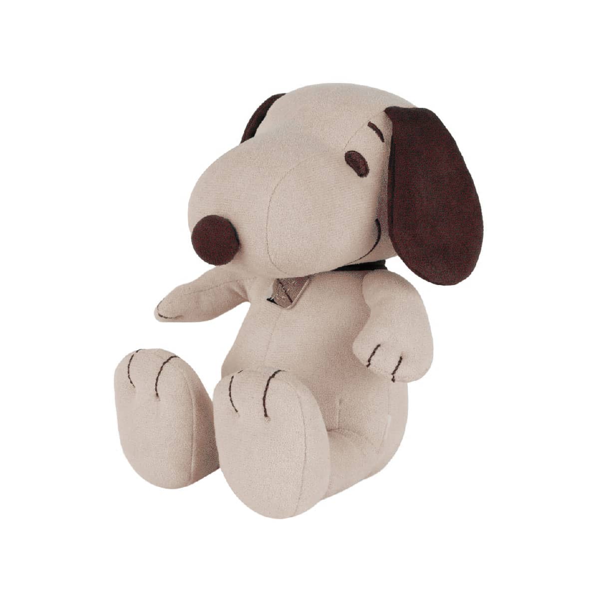 Bon Ton Toys Ltd Edition Snoopy Faux Suede Plush Toy - Cream 17cm
