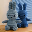 Bon Ton Toys Miffy Sitting Corduroy Plush Toy - Aviator Blue