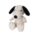 Bon Ton Toys Snoopy Sitting Corduroy Plush Toy - Cream