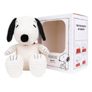 Bon Ton Toys Snoopy Sitting Corduroy Plush Toy in Gift Box