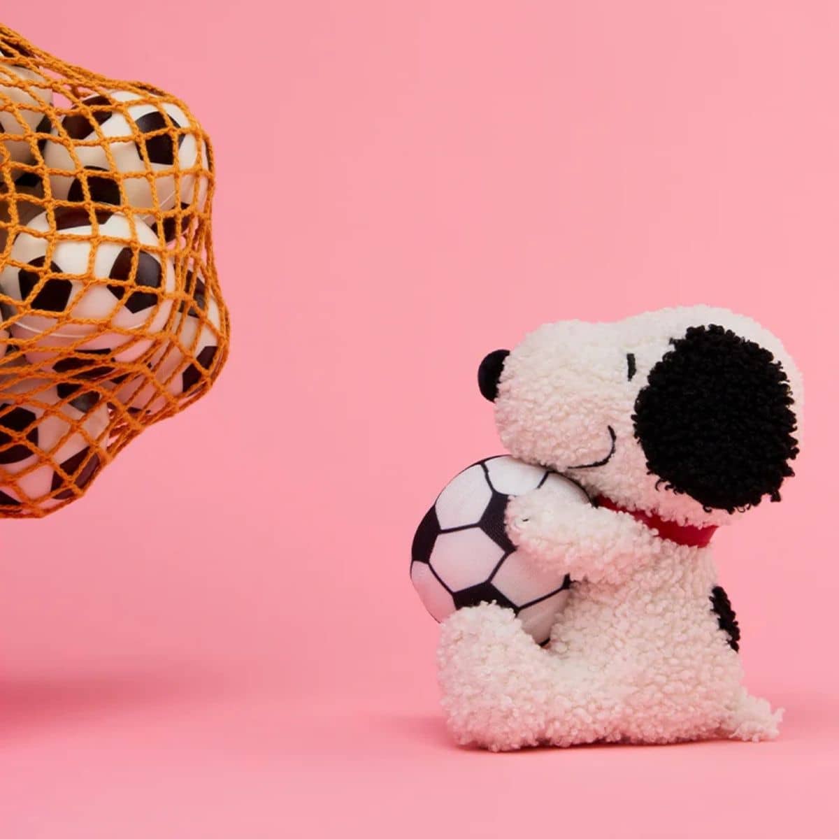 Bon Ton Toys Soccer Snoopy Plush Toy