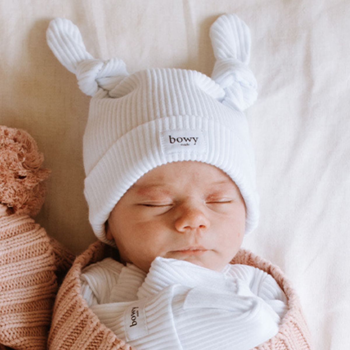 Beanie Cap Knot Beanie Baby KNITTING PATTERN Top Knot Baby Beanie