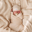 Bowy Made Muslin Bubble Blanket - Cream