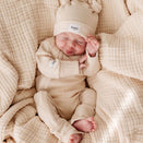 Bowy Made Muslin Bubble Blanket - Cream