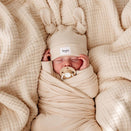 Bowy Made Muslin Bubble Blanket - Cream
