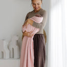 Bowy Made Muslin Bubble Blanket - Dusty Pink