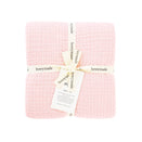 Bowy Made Muslin Bubble Blanket - Dusty Pink