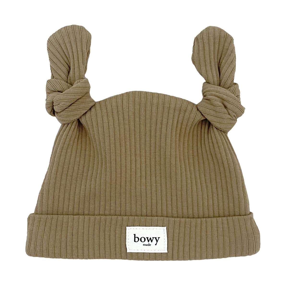 Bowy Made Double Knot Beanie - Olive