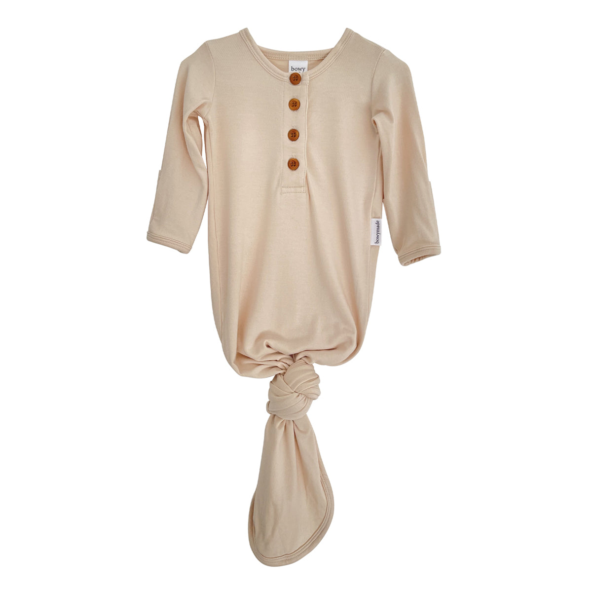Bowy Made Knotted Gown - Cream