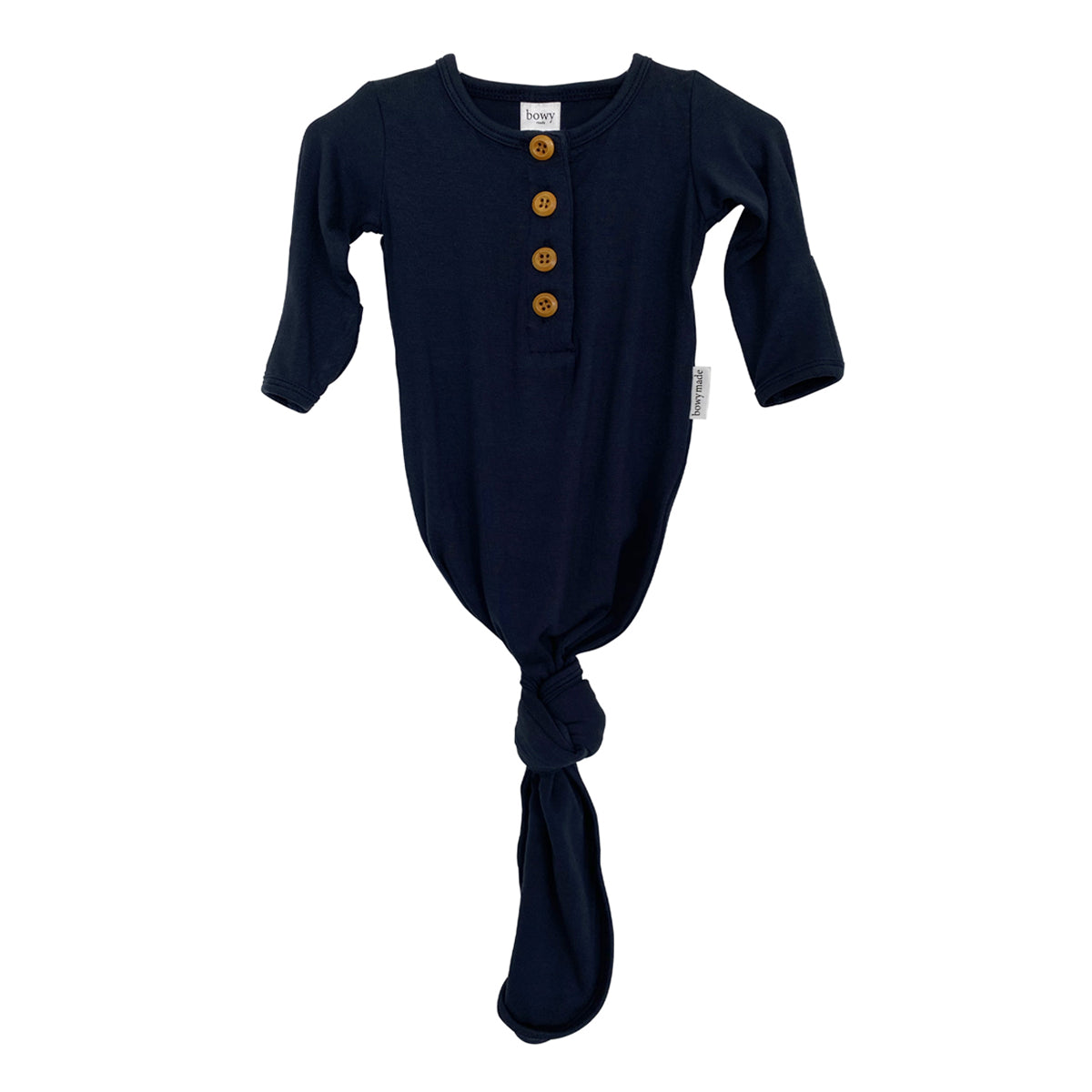 Bowy Made Knotted Gown - Navy