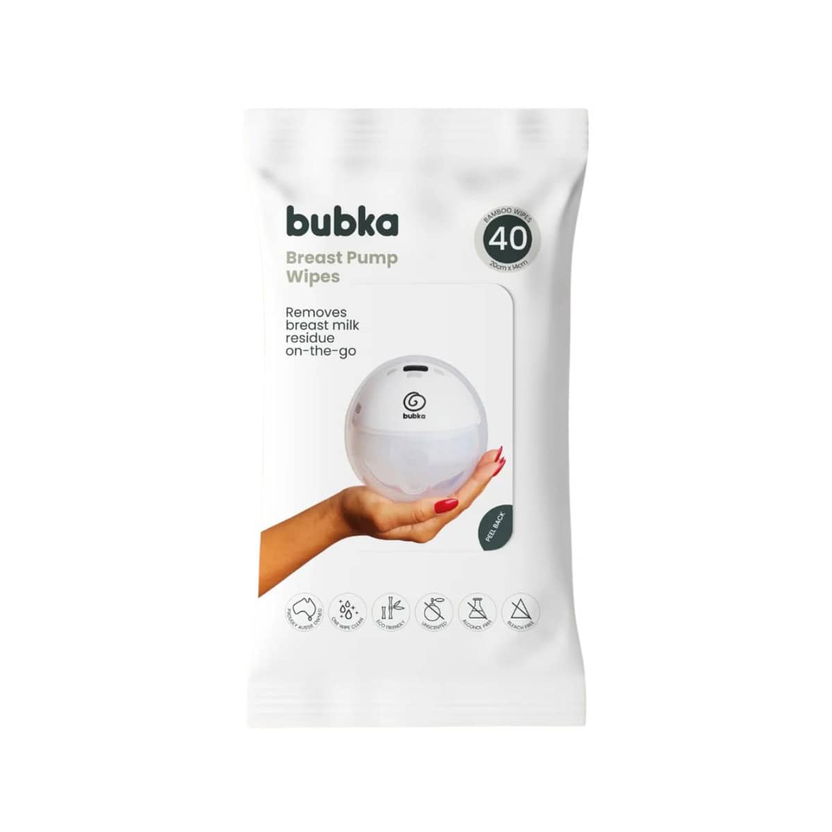 Bubka Breast Pump Wipes