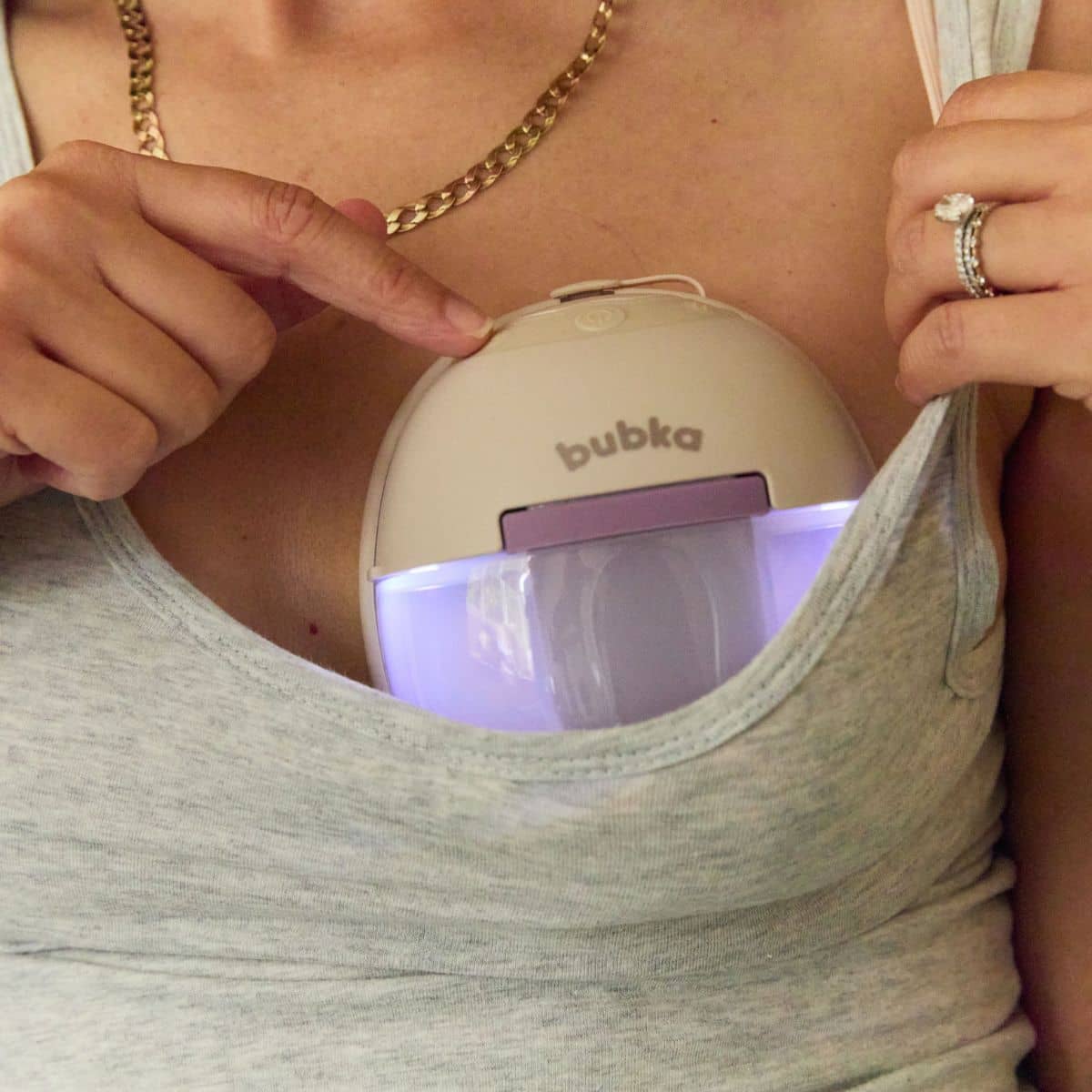 Bubka Glow Wearable Double Breast Pump Kit