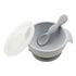 Bumkins Silicone First Feeding Set - Grey