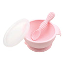 Bumkins Silicone First Feeding Set - Pink