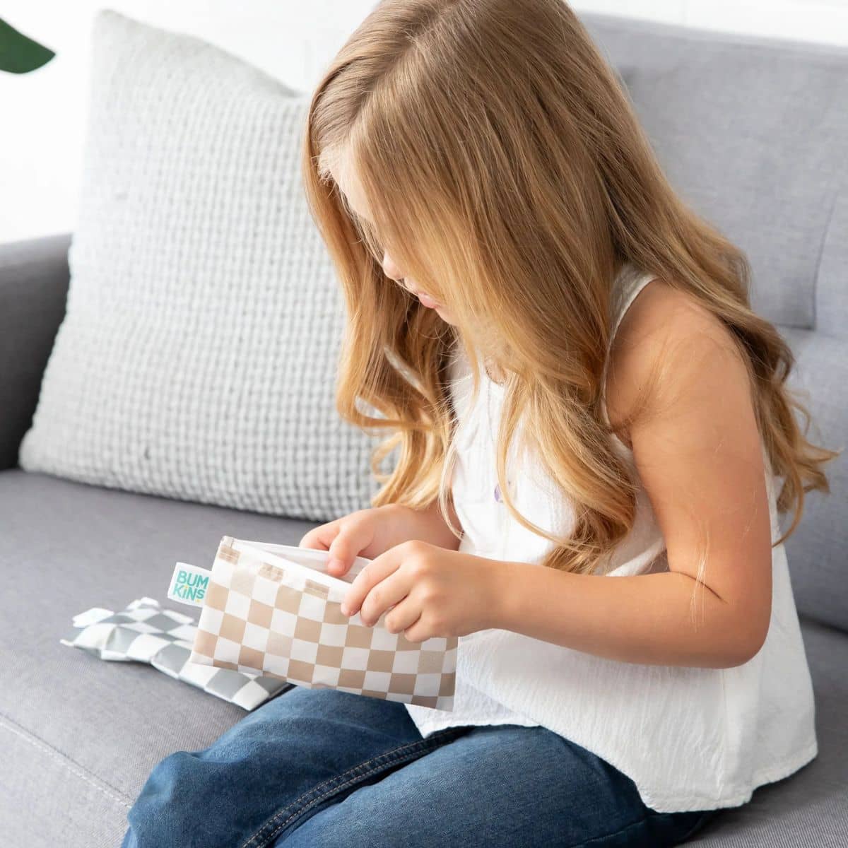 Bumkins Small Snack Bags - Double Check