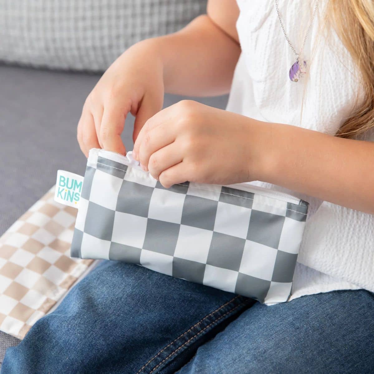 Bumkins Small Snack Bags - Double Check