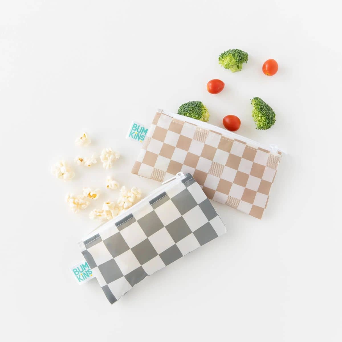 Bumkins Small Snack Bags - Double Check