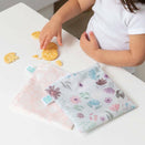 Bumkins Large Snack Bags - Floral and Lace