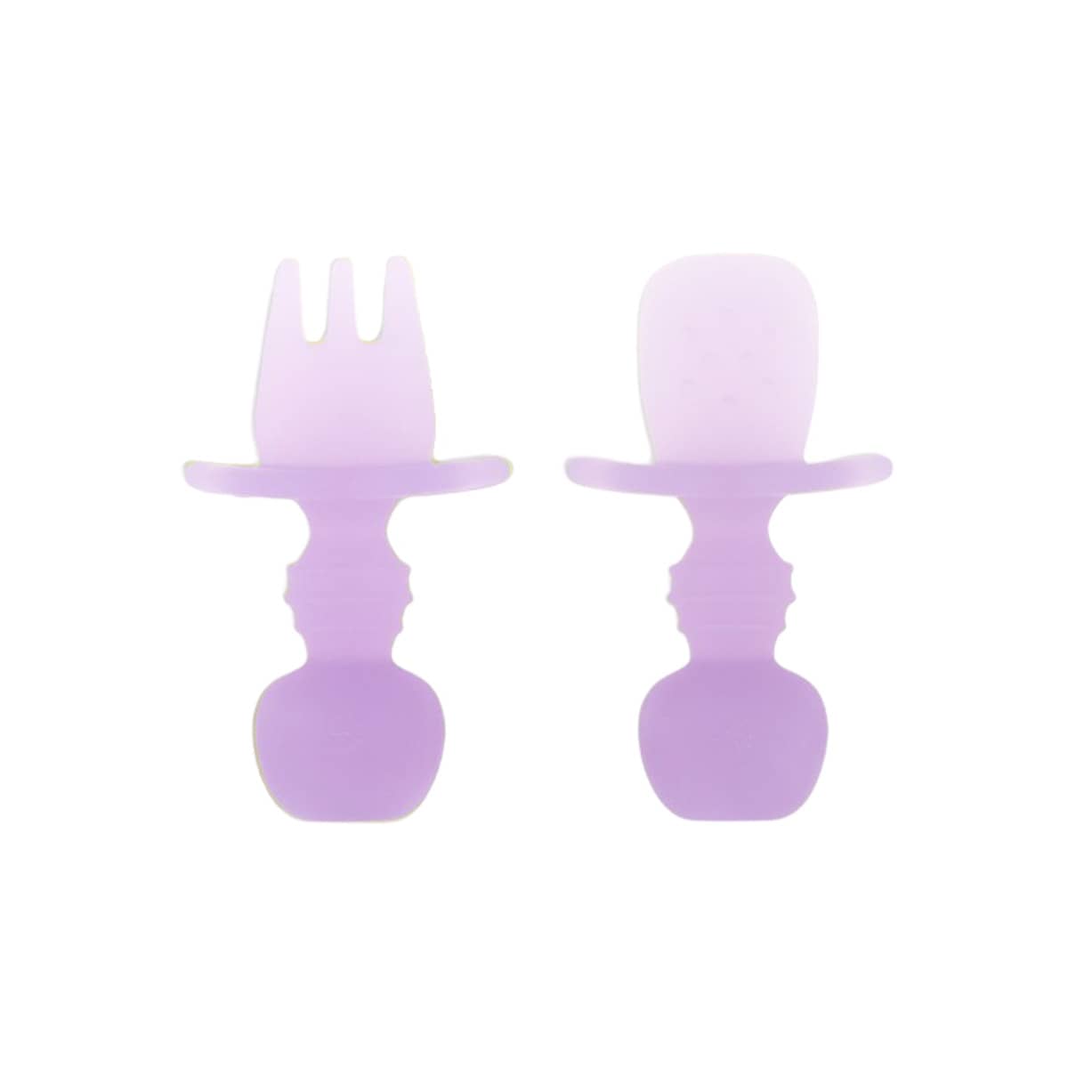 Bumkins Silicone Chewtensils - Jelly Silicone - Lavender