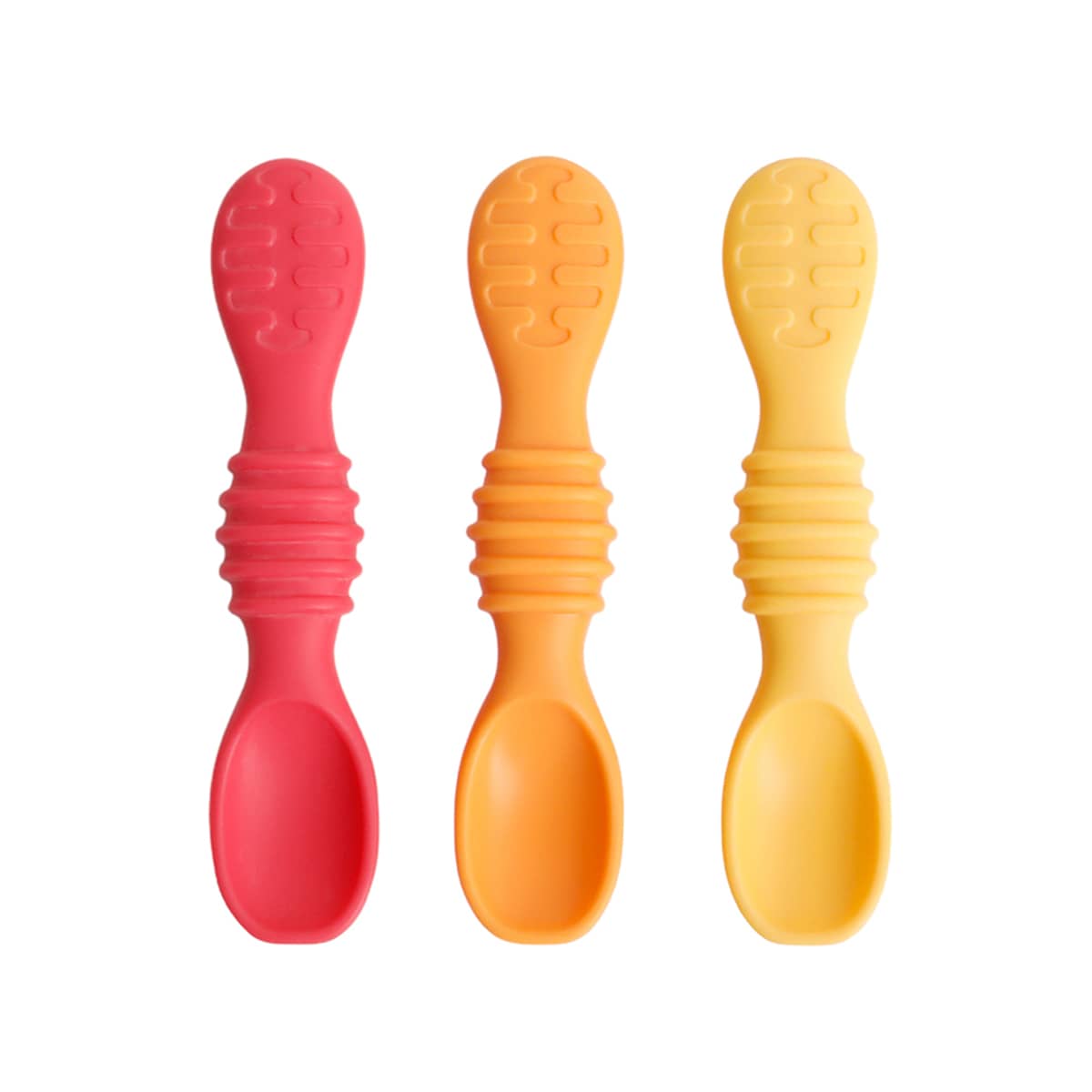 Bumkins Silicone Dipping Spoons - Tutti Frutti