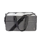 Bunnie Caddie Deluxe Nappy Organiser - Houndstooth Black